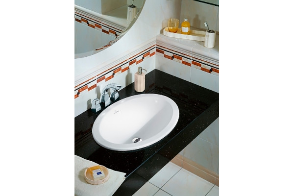 Раковина Villeroy & Boch Loop & Friends alpin цвет белый, на столешницу