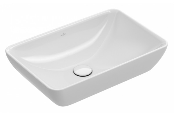 Раковина Villeroy & Boch Venticello alpin CeramicPlus цвет белый, на столешницу