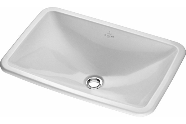 Раковина Villeroy & Boch Loop & Friends 61450001 прямоугольная, цвет белый