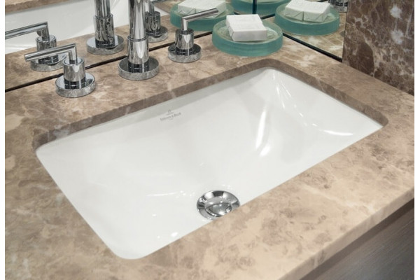 Раковина Villeroy & Boch Loop & Friends 61450001 прямоугольная, цвет белый