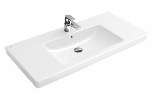Мебельная раковина Villeroy & Boch Subway 2.0 7175 8001 цвет белый, на тумбу