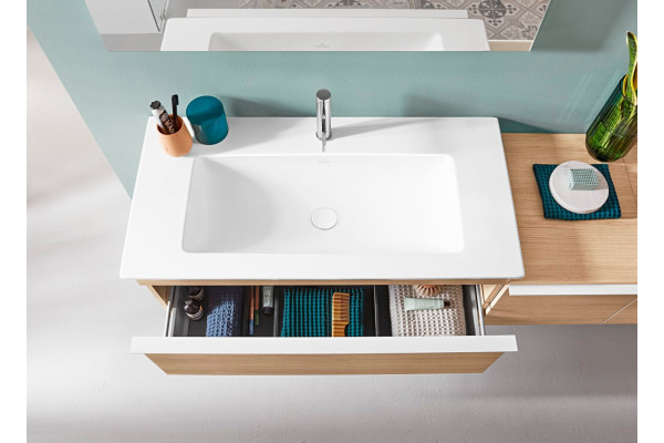 Смеситель Villeroy & Boch Dawn TVW10610315161 для раковины однорычажный, хром