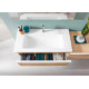 Смеситель Villeroy & Boch Dawn TVW10610315161 для раковины однорычажный, хром