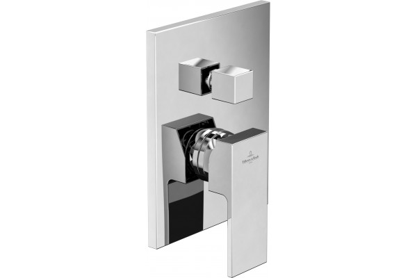 Смеситель Villeroy & Boch Classic TVS10135300061 для ванны с душем, однорычажный, хром