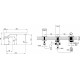 Смеситель Villeroy & Boch O.novo TVT10400200061 на борт ванны, без душевой лейки, однорычажный, хром