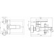 Смеситель Villeroy & Boch Subway 2.0 TVT10200300061 для ванны с душем, однорычажный, хром