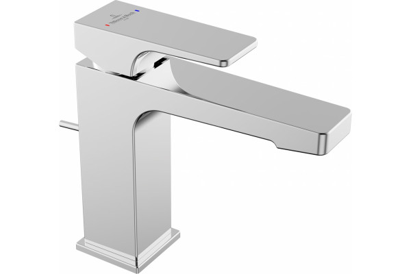 Смеситель Villeroy & Boch Architectura Square TVW12500100061 для раковины однорычажный, хром