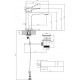 Смеситель Villeroy & Boch Architectura Square TVW12500100061 для раковины однорычажный, хром