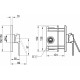 Смеситель Villeroy & Boch Classic TVS10135200061 для душа однорычажный, хром