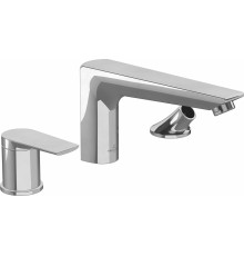 Смеситель Villeroy & Boch Subway 2.0 TVT10200100061 на борт ванны, без душевой лейки, однорычажный, хром
