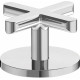 Переключатель потоков Villeroy & Boch Dawn TVT10651315361 на борт ванны, на два потребителя, двухвентильный, хром