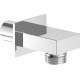 Шланговое подключение Villeroy & Boch TVC00045700061 хром, штанга 3.5 см
