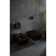 Биде подвесное Villeroy & Boch Memento 2.0 443300S5 ebony, ceramicplus, цвет черный, прямоугольное, 37.5x56 см