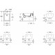 Биде подвесное Villeroy & Boch Memento 2.0 alpin, ceramicplus, цвет белый, прямоугольное, 37.5x56 см