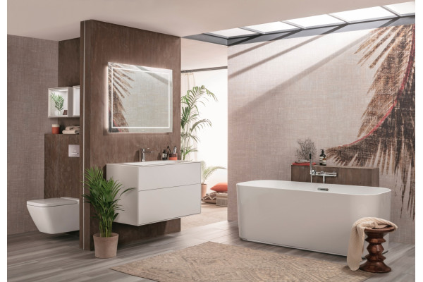 Мебельная раковина Villeroy & Boch Finion 4164A2R2 star white, ceramicplus, без перелива, прямоугольная, цвет белый