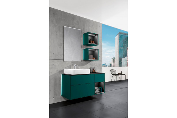 Раковина Villeroy & Boch Finion 41686LRW stone white, ceramicplus, без перелива, прямоугольная, цвет белый