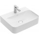 Раковина Villeroy & Boch Finion 41686CRW stone white, ceramicplus, со скрытым переливом, прямоугольная, цвет белый