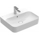 Раковина Villeroy & Boch Finion 41686GR2 star white, ceramicplus, с переливом, прямоугольная, цвет белый