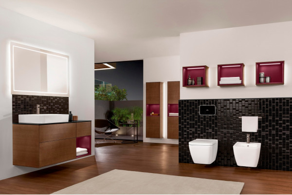 Раковина Villeroy & Boch Finion 41686LR2 star white, ceramicplus, без перелива, прямоугольная, цвет белый