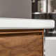 Мебельная раковина Villeroy & Boch Antheus 4A09A2RW stone white, ceramicplus, без перелива, прямоугольная, цвет белый