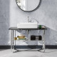 Раковина Villeroy & Boch Antheus 4A1065R1 alpin, ceramicplus, без перелива, прямоугольная, цвет белый