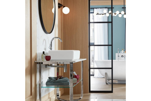 Раковина Villeroy & Boch Antheus 4A1065R1 alpin, ceramicplus, без перелива, прямоугольная, цвет белый