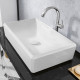 Раковина Villeroy & Boch Antheus 4A1065RW stone white, ceramicplus, без перелива, прямоугольная, цвет белый