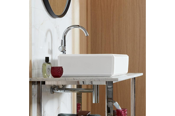 Раковина Villeroy & Boch Antheus 4A1065RW stone white, ceramicplus, без перелива, прямоугольная, цвет белый