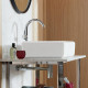 Раковина Villeroy & Boch Antheus 4A1065RW stone white, ceramicplus, без перелива, прямоугольная, цвет белый