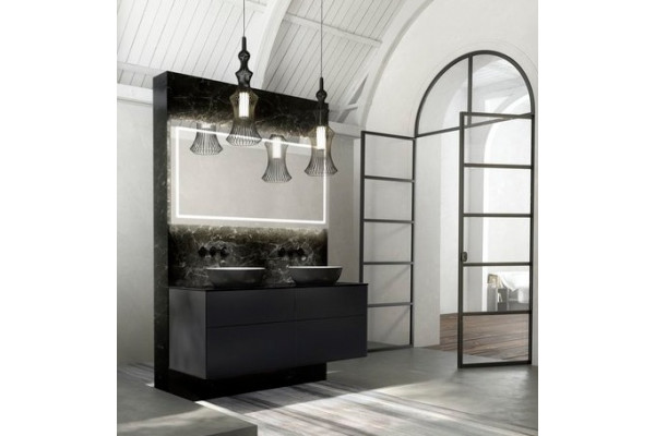 Раковина Villeroy & Boch Artis 417943BCT8 coal black круглая,  в современном стиле