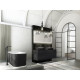 Раковина Villeroy & Boch Artis 417943BCT8 coal black круглая,  в современном стиле