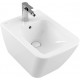 Биде подвесное Villeroy & Boch Finion 446500R2 star white, ceramicplus, цвет белый, прямоугольное, 37.5x56 см