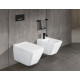 Биде подвесное Villeroy & Boch Finion 446500R2 star white, ceramicplus, цвет белый, прямоугольное, 37.5x56 см
