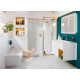 Биде подвесное Villeroy & Boch Finion 446500R2 star white, ceramicplus, цвет белый, прямоугольное, 37.5x56 см