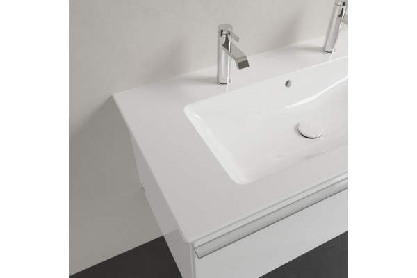 Мебельная раковина Villeroy & Boch Venticello 4104AK01 альпийский белый прямоугольная,  в современном стиле