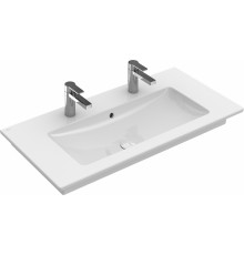 Мебельная раковина Villeroy & Boch Venticello 4104AKR1 альпийский белый ceramic plus прямоугольная,  в современном стиле