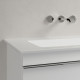 Мебельная раковина Villeroy & Boch Venticello 4104AJR1 без отверстия для смесителя, альпийский белый ceramic plus, прямоугольная