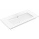 Мебельная раковина Villeroy & Boch Venticello 4104AJRW без отверстия для смесителя, stone white ceramic plus, прямоугольная, цвет белый