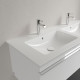 Мебельная раковина Villeroy & Boch Venticello 130 см, альпийский белый, прямоугольная