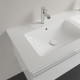 Мебельная раковина Villeroy & Boch Venticello 130 см, альпийский белый, прямоугольная
