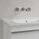 Мебельная раковина Villeroy & Boch Venticello 130 см, без отверстия для смесителя, альпийский белый ceramic plus, прямоугольная