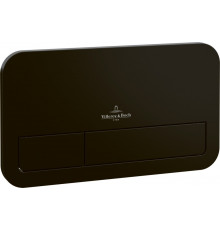 Кнопка смыва Villeroy & Boch Viconnect 922490AN black matt механическая,  в современном стиле