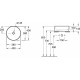 Раковина Villeroy & Boch Collaro 4A184001 альпийский белый круглая