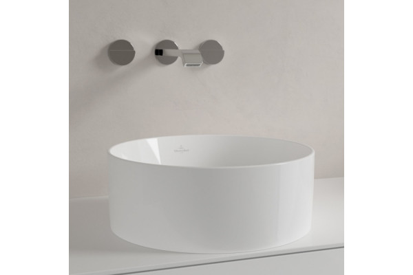 Раковина Villeroy & Boch Collaro 4A184001 альпийский белый круглая