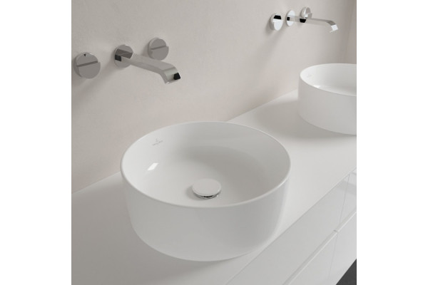 Раковина Villeroy & Boch Collaro 4A184001 альпийский белый круглая