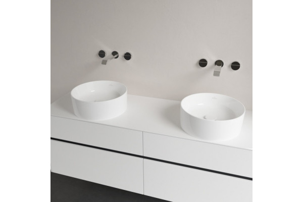 Раковина Villeroy & Boch Collaro 4A184001 альпийский белый круглая