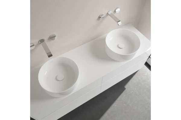 Раковина Villeroy & Boch Collaro 4A184001 альпийский белый круглая