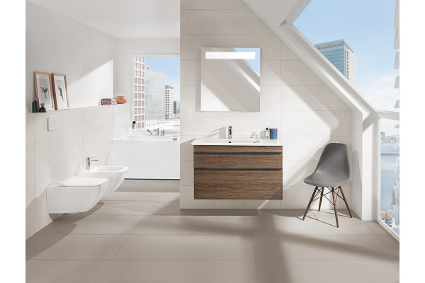 Биде подвесное Villeroy & Boch Venticello 44110001 альпийский белый прямоугольное, 37.5x56 см