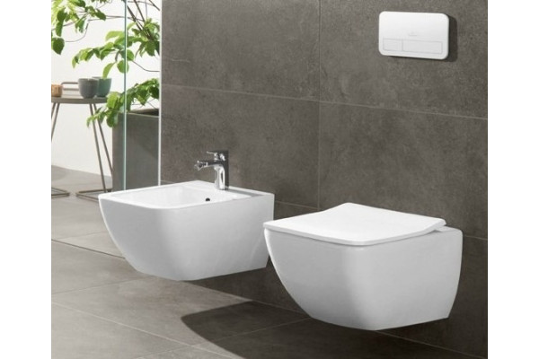 Биде подвесное Villeroy & Boch Venticello 44110001 альпийский белый прямоугольное, 37.5x56 см