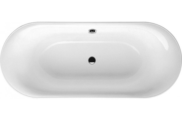 Акриловая ванна Villeroy & Boch Cetus UBQ175CEU7V-01 175х75, альпийский белый, овальная, встраиваемая